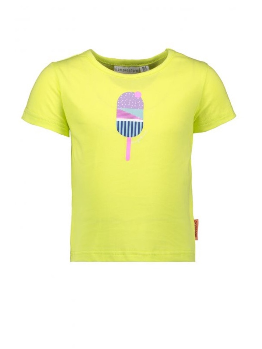 Kids' Neon Yellow Ice Pop Graphic Tee